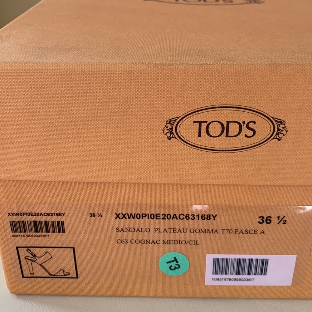 ❤️🔥 NEW IN BOX Tod's Sandals - Picture 3 of 10